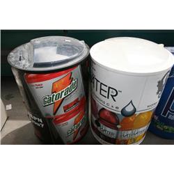 2 Ice Barrel Drink Dispensers