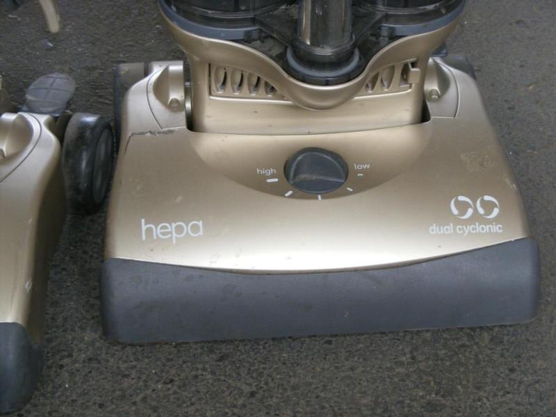 (2) GE Dual Cyclonic Hepa Vacuum Cleaner