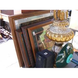 Table Lot Of Misc Items