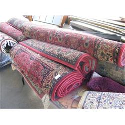 Table Lot of Misc. Rugs All Sizes