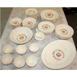 59 pc Set of Edwin M Knowles China