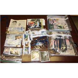 Box of Detroit Tiger Memorabilia