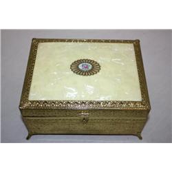 Mother of Pearl Music Jewelry Box