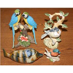 4 Collectible Figurines