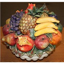 Ceramic Fruit Bowl Center Piece