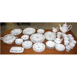 50 Pc. Baroque Bleu by Daniele Fine China