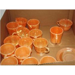 Lot of Oven Fire-king Ware Iridescent