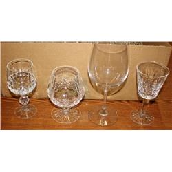 Lot Waterford Fine Crystal Stemware
