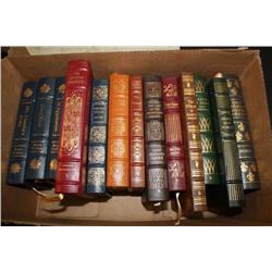 Lot 13 Easton Press Famous Collectible Books