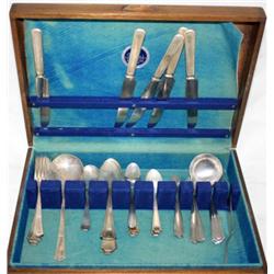Silver Plated Flatware Set