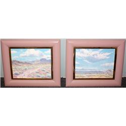 2 Oil Paintings by Purcell