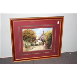 Framed Print of Home and Garden