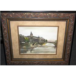 Watercolor of a Bridge