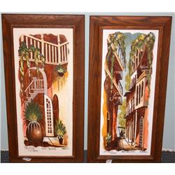 2 Oil on Canvas by Maxwell