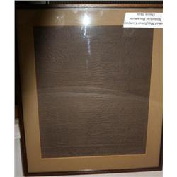 Framed Mayflower Historical Document