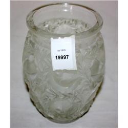 LALIQUE CRYSTAL BAGATELLE VASE