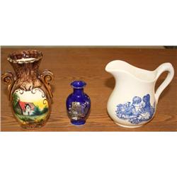 3 Collectible Vases