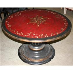 Designed Top Round Table