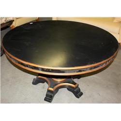 Black Round Table
