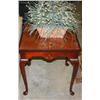 Image 1 : 1 End Table w/ Artificial Plant