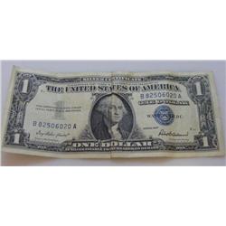 Series 1957 Blue Stamp $1 Silver Certificate