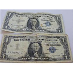 Series 1957 A Blue Stamp $1 Silver Certificate