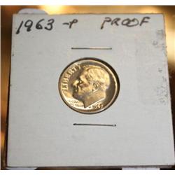 1963 Proof Silver Dime