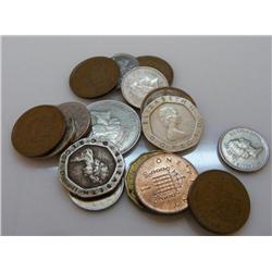 Bag Lot of Foreign Coins
