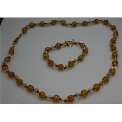 Venetian Glass Necklace & Bracelet Collection