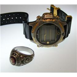 Men's Wrist Watch & Men's School Ring