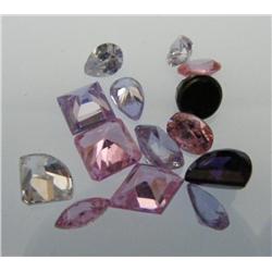 Bag of Misc. Faceted Gems