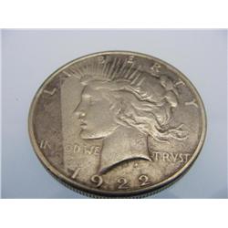 1922 Silver Peace Dollar