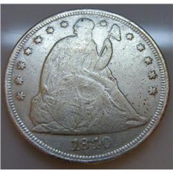 Sitting Liberty Silver Dollar