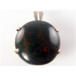 35ct AAA Grade Natural Bloodstone Pendant