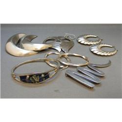 Misc. Lot of Wearable Sterling Jewelry