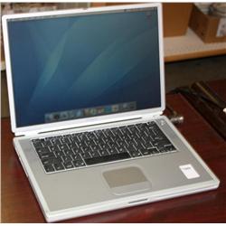 Mac PowerBook G4 Laptop 1GHZ 1GB RAM 15.4 LCD"
