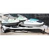 Image 4 : 2- 1990 Bombadier 8' Jetski with Trailer