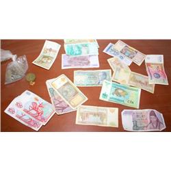 Bag of Foreign Currency