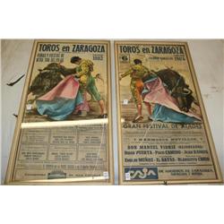2 Framed Adds For Toros en Zaragoza