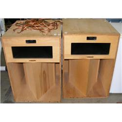 2 Large Wood Box Klipsch Speakers