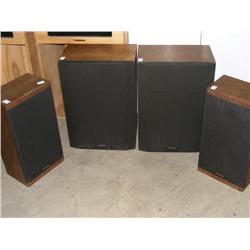 Set Of 4 Optimus Speakers