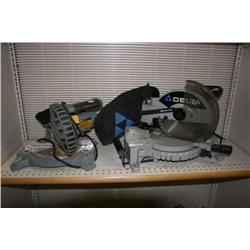 2 Chop Saws Delta 10