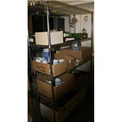 Rack Lot Of Misc Items