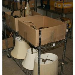 Rack Lot Of Misc Items