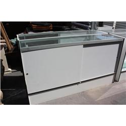 Set Of 2 Glass Display Cases
