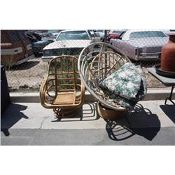 Wicker Out Door Chairs
