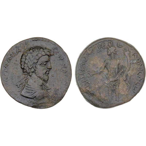 ROMAN PROVINCIAL: CILICIA: Ninica Claudiopolis, Commodus, 177-193 AD, AE27 (13.68g), VF