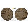 Image 1 : MUGHAL: Farrukhsiyar, 1713-1719, AR 1/2 rupee (5.73g), Surat, AH1128 year 5, PCGS MS62
