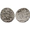 Image 1 : MYSORE: Krishna Raja Wodeyar, 1799-1868, AR pavali (1/4 rupee) (2.83g), Mysore, AH(12)21 year 45, VF