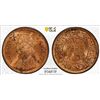 Image 1 : BRITISH INDIA: Victoria, Empress, 1876-1901, AE 1/2 pice, 1899(c), PCGS MS63 RD